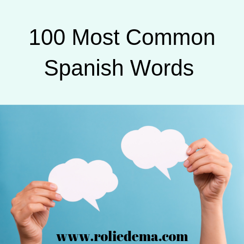most common spanish words